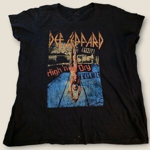 Def Leppard High 'n' Dry Tour T-Shirt